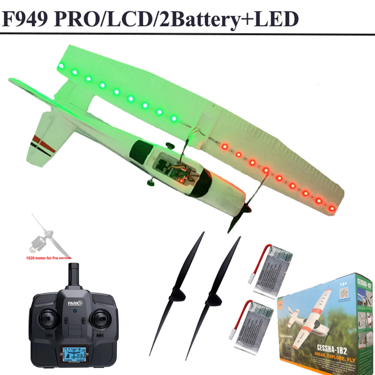 WLtoys F949 RC Fixed Wing Airplane With Upgraded Gyroscope