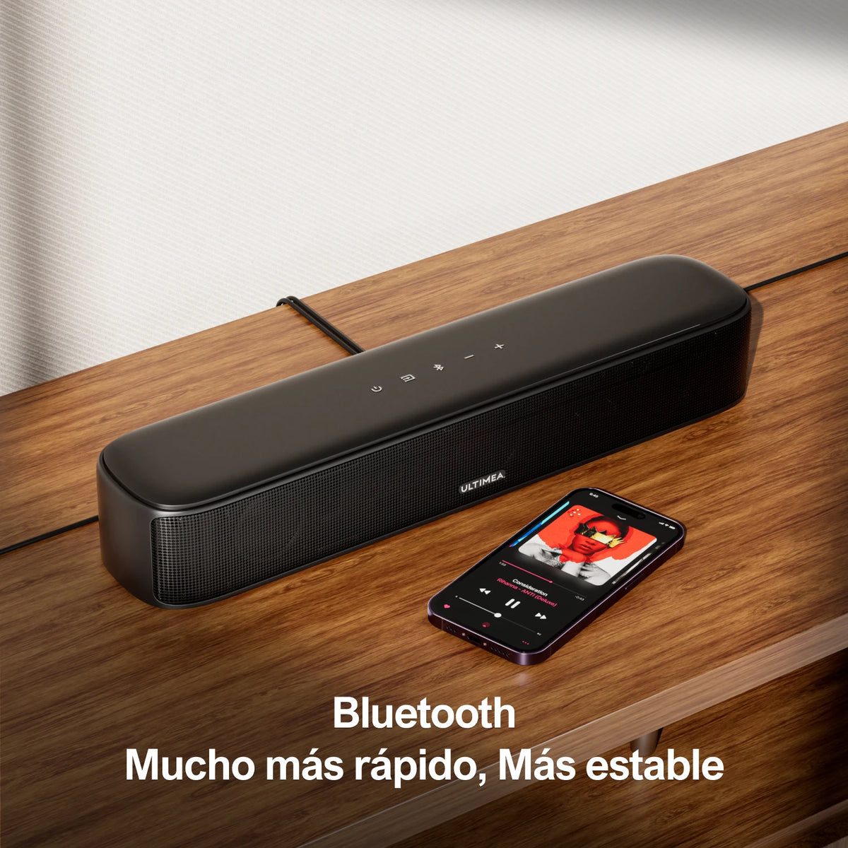 Ultimea 7.1CH Virtual Surround Soundbar With Subwoofer And App Control
