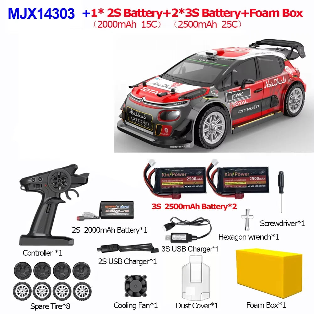MJX Brushless 4WD RC Drift Car High Speed Off Road