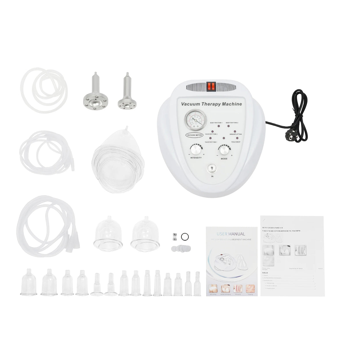 Electric Vacuum Pump For Body Shaping And Massage Therapy