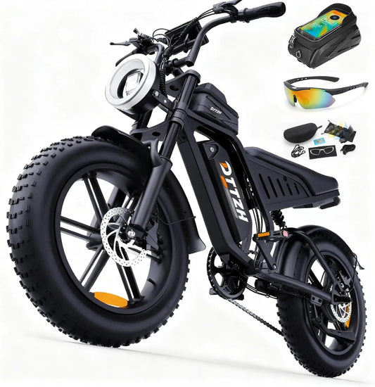 DTTZH F6S 2000W Full Suspension Electric Bike With Ul Certification