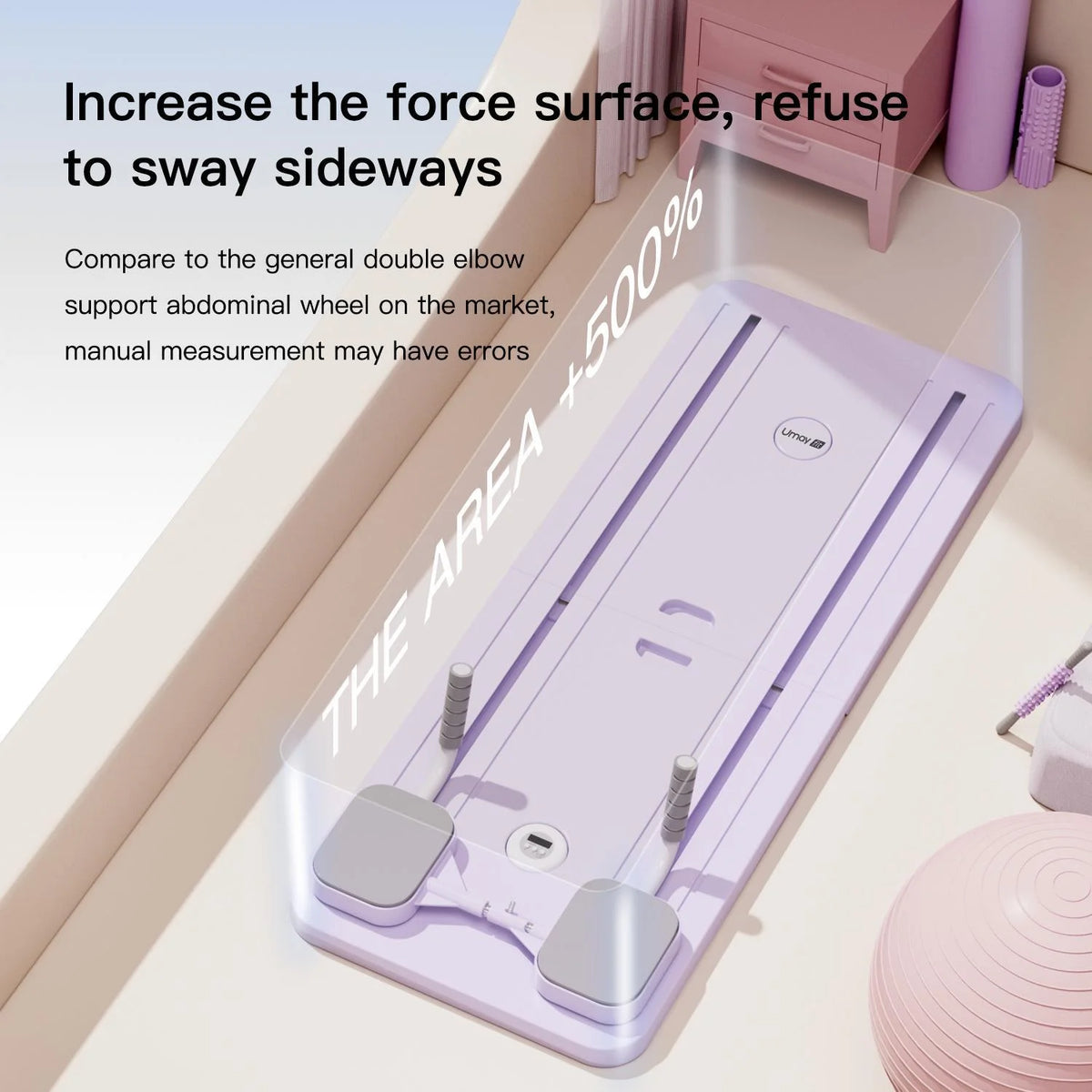 Umay Multifunctional Pilates Board With Abdominal Trainer And Timer