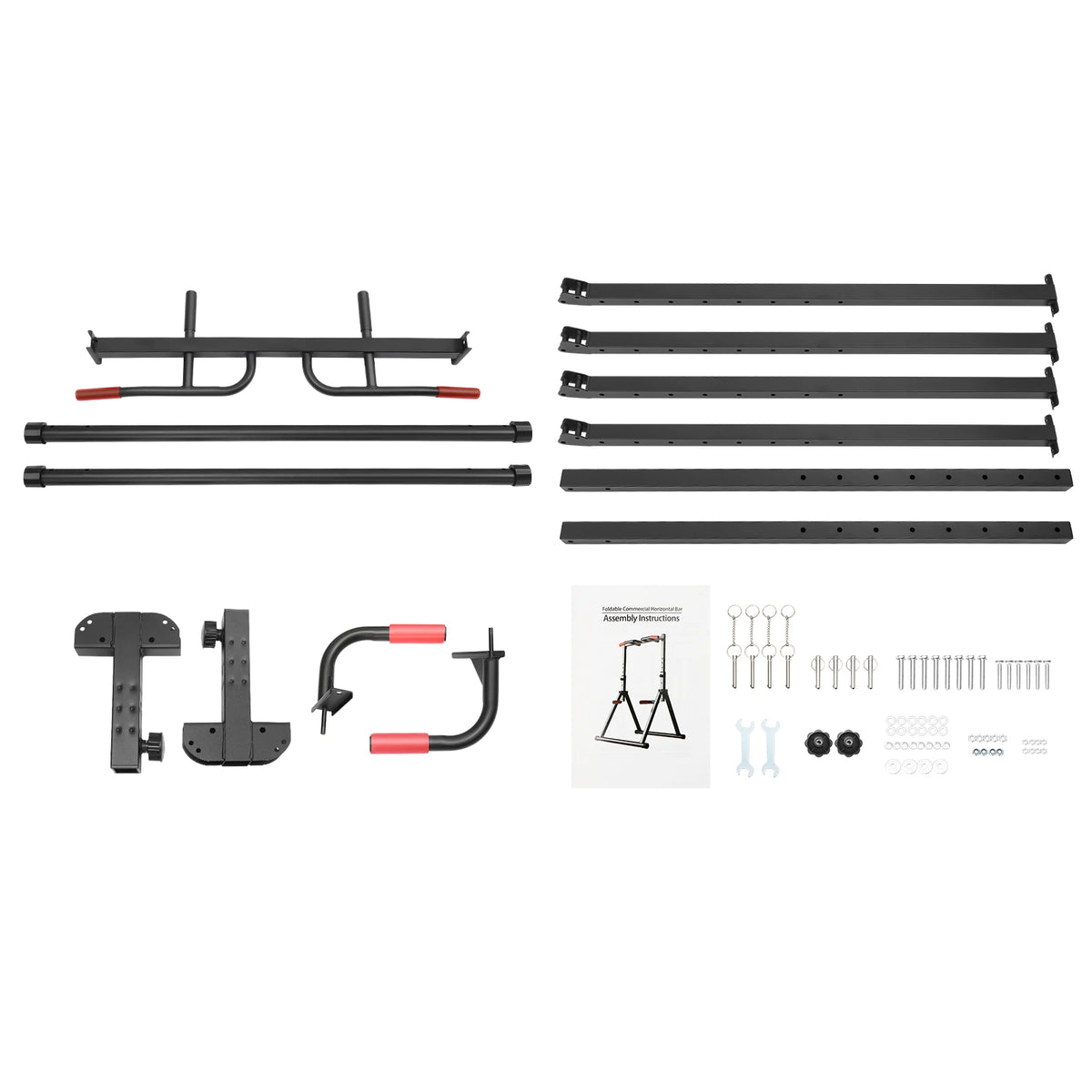Adjustable Foldable Pull Up Bar For Home Gym Strength Training