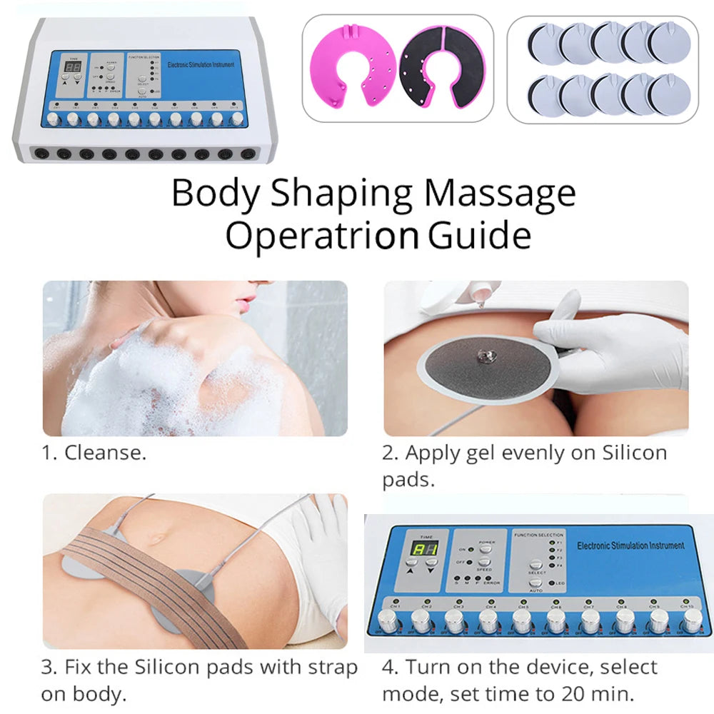 AOKO EMS Muscle Stimulator Electric Massage Weight Loss Machine