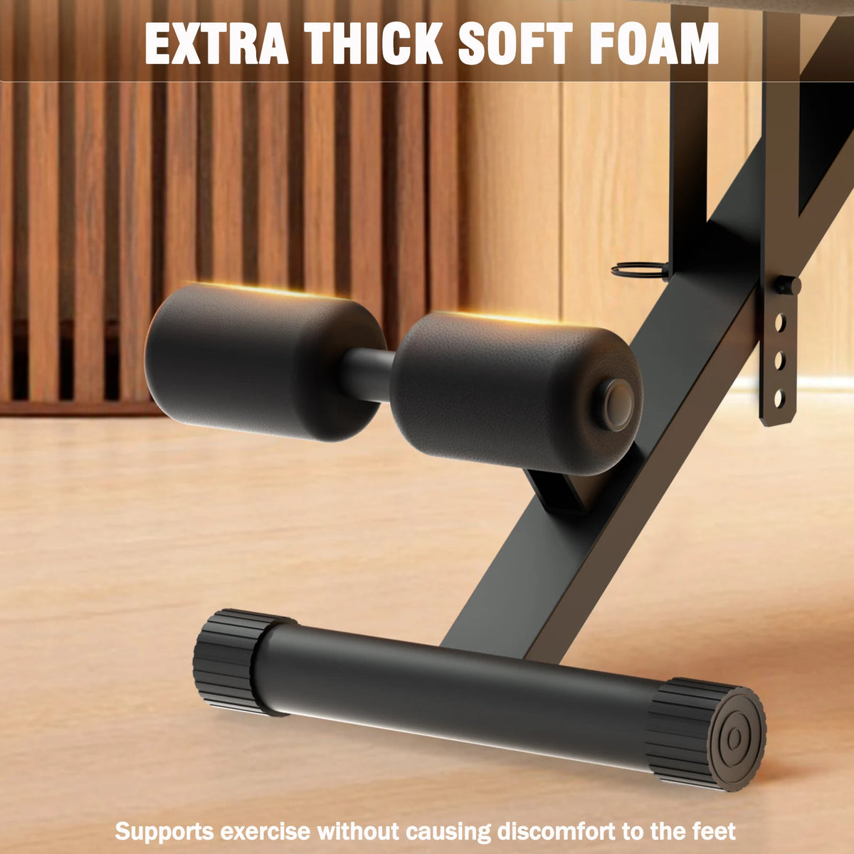 Foldable Adjustable Weight Bench For Full Body Strength Training