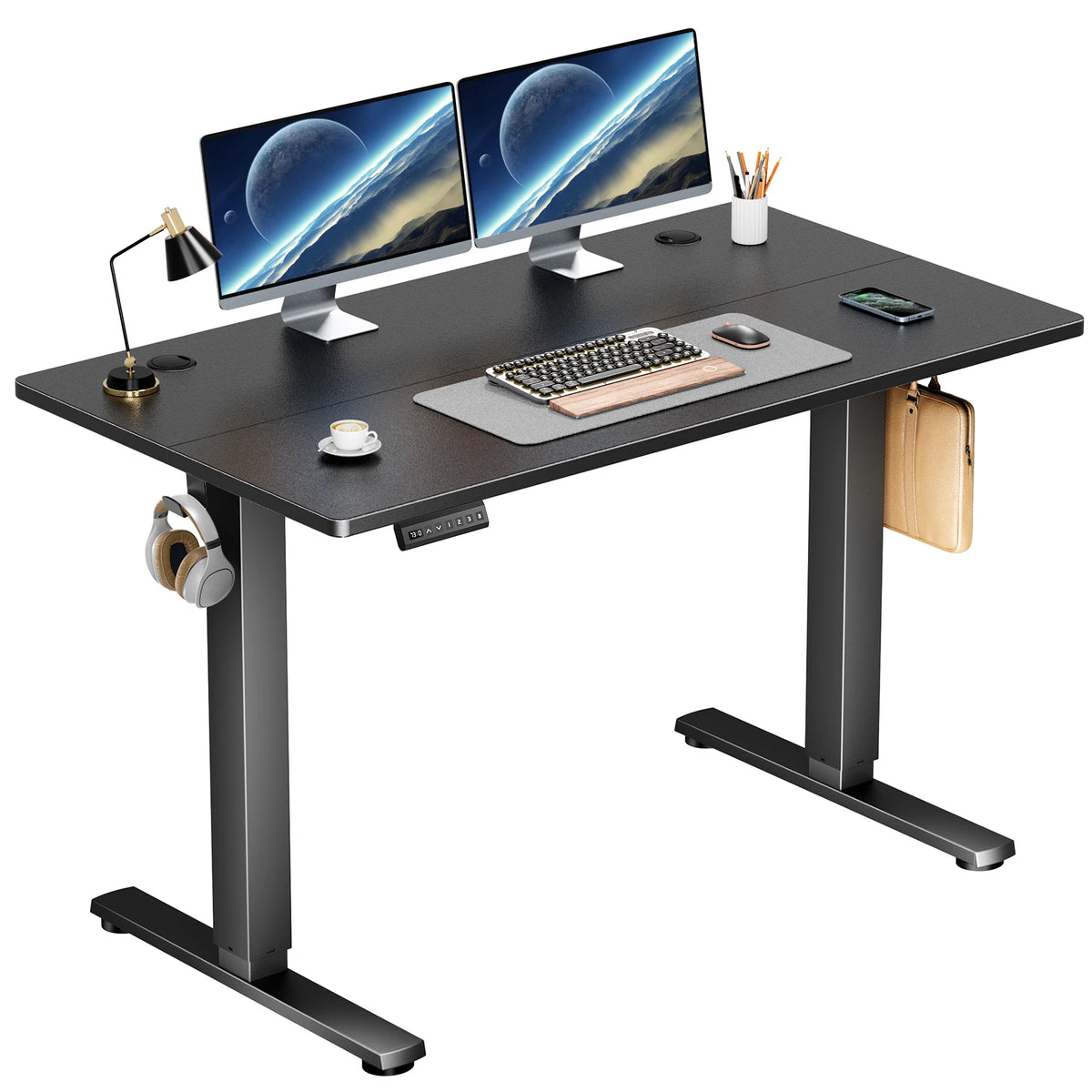 JHK Electric Height Adjustable Standing Desk Workstation