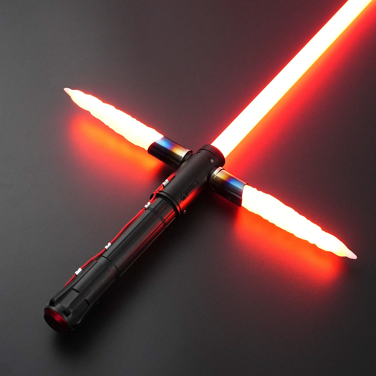 DamienSaber Kylo Ren Se Crossguard Metal Lightsaber