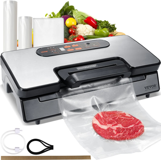 SucceBuy 130W Vacuum Sealer For Household Food Preservation