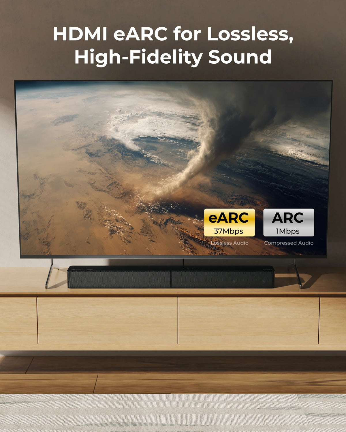 Ultimea Poseidon M60 5.1ch Dolby Atmos Soundbar With App Control