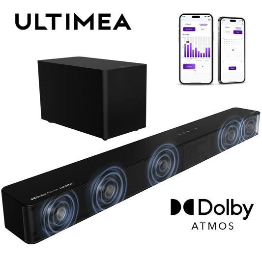 Ultimea Poseidon M60 5.1ch Dolby Atmos Home Theater Soundbar