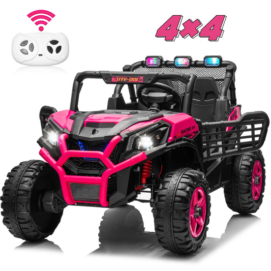 Joyracer 24V Electric Remote Off Road UTV Ride On Car