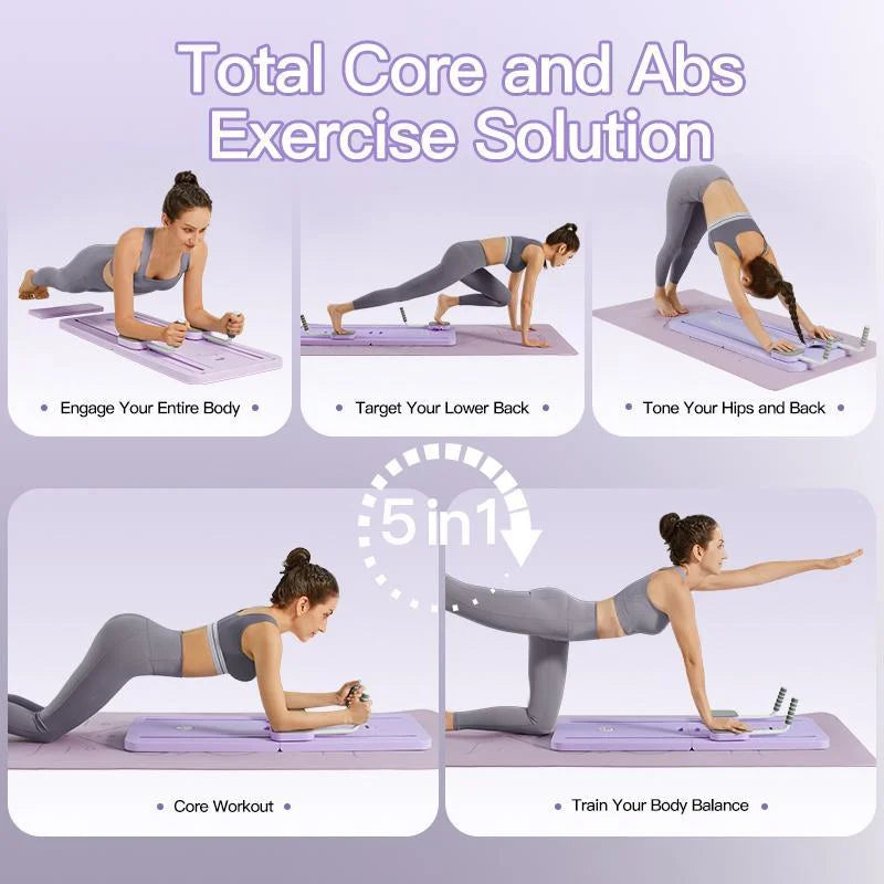 Umay Multifunctional Pilates Board With Abdominal Trainer And Timer
