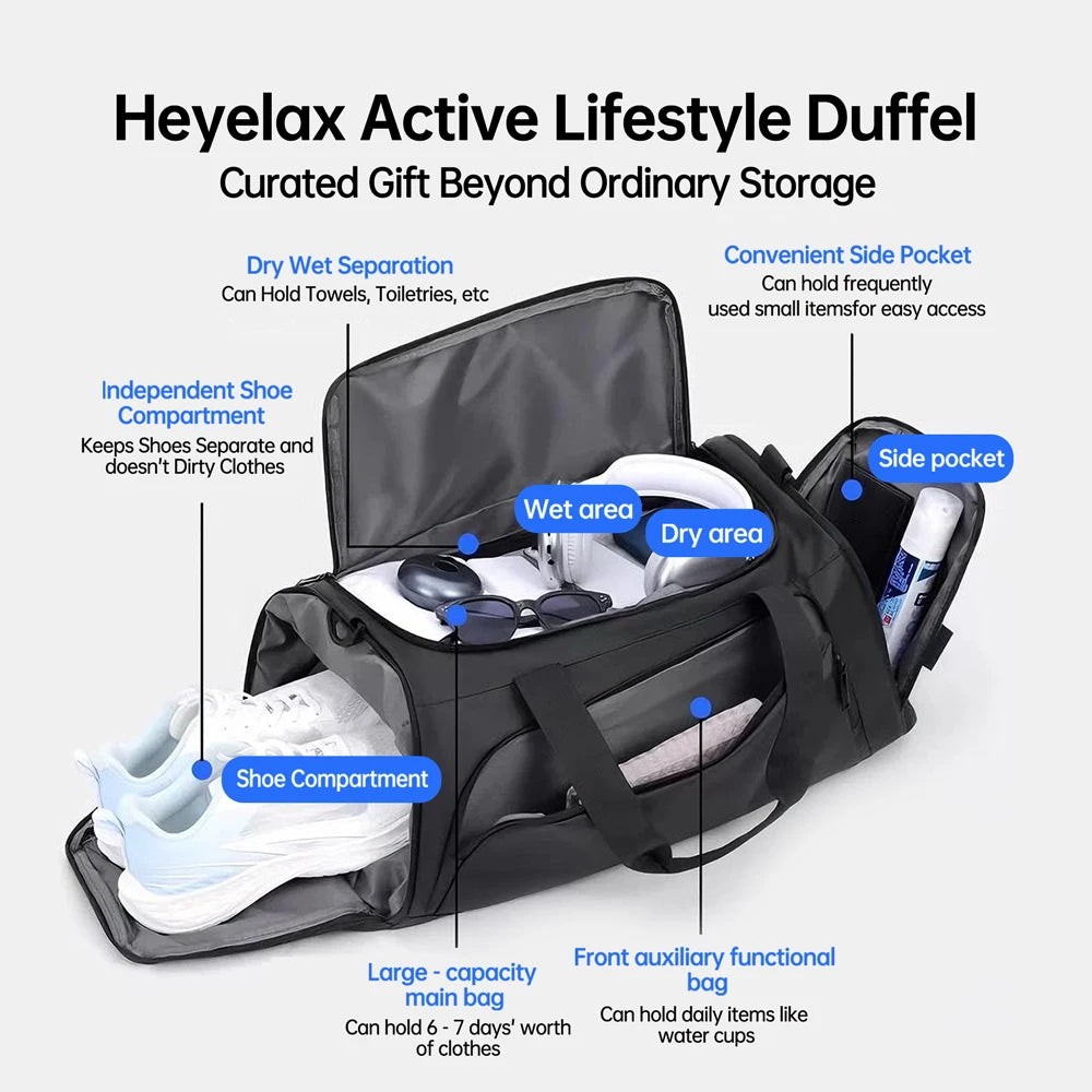 Heyelax Air Compression Leg Massager For Circulation And Recovery