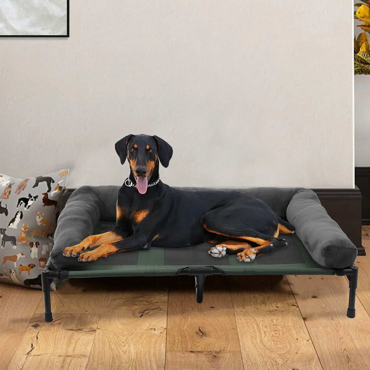 Bingopaw Elevated Cooling Dog And Cat Bed Indoor Outdoor Lounger