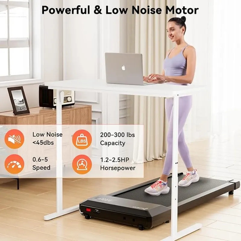 Superun Two In One Walking Treadmill With App Remote Control