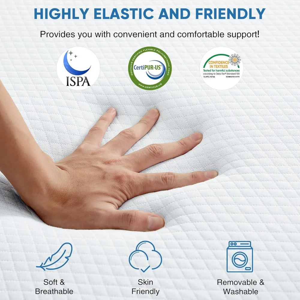 Xiaolang Tri Fold Memory Foam Mattress Portable Floor Bed